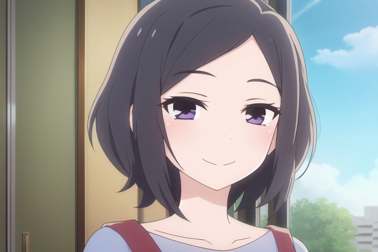 矢沢紫音の生成画像