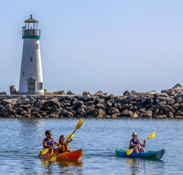 Explore the Santa Cruz Harbor with a Double Kayak Rental 2.5