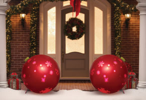 Animated 24'' Inflatable Ornament