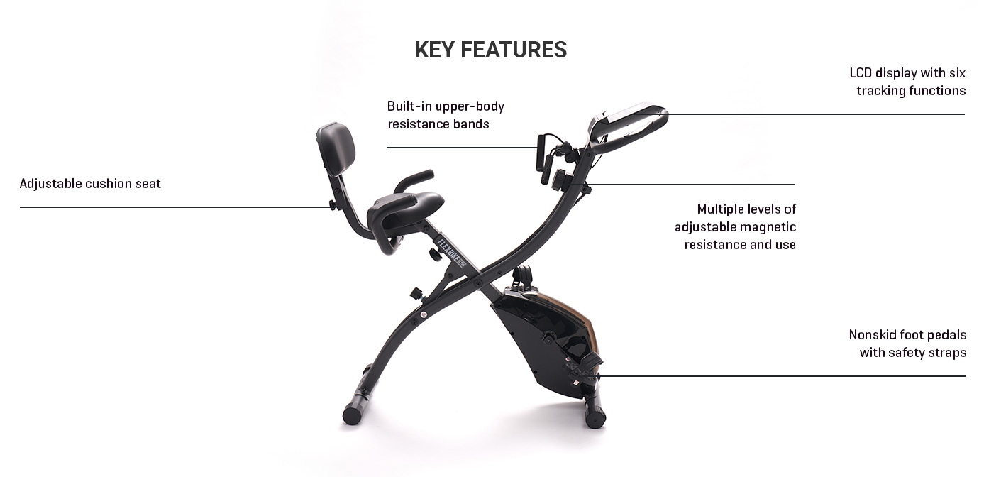 Echelon FitNation Flex Bike Ultra Key Features