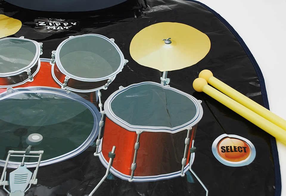 Rock N Roll Electronic Drum MatRock N Roll Electronic Drum Mat  