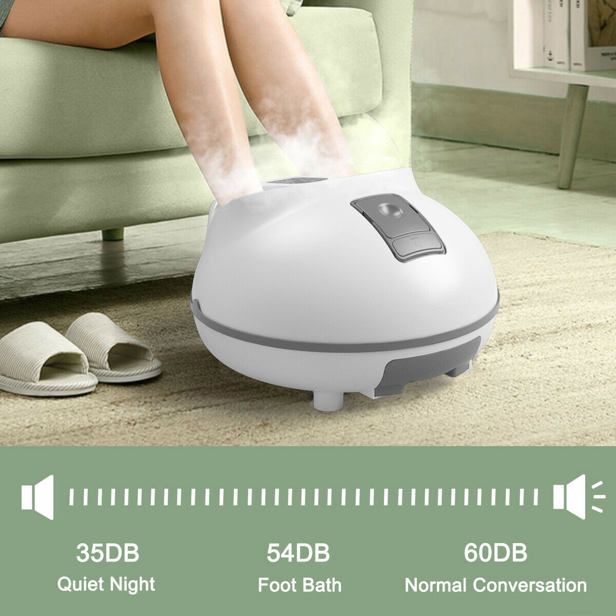 Steam Foot Bath Massager @ SharperImage.com