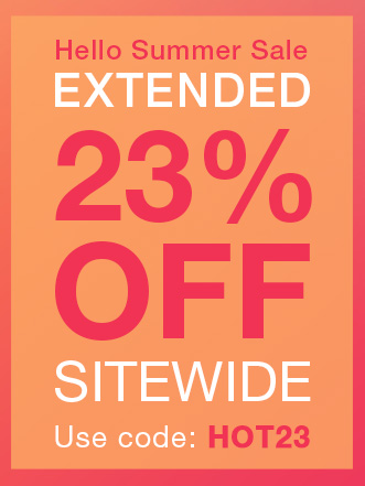 23% off sitewide