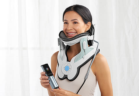 Amazing Neck Massager and Cervical Traction Device, Fast Pain