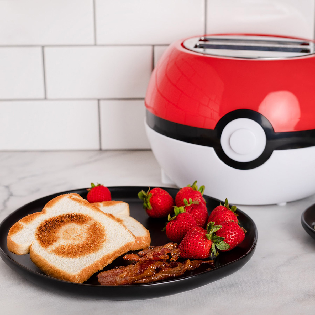 Pokemon Poke Ball 2 Slice Toaster SharperImage