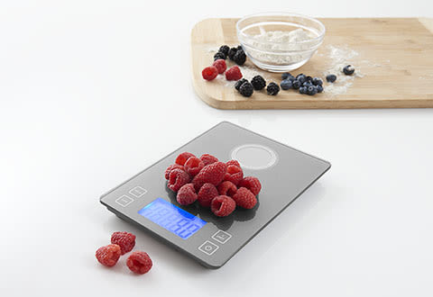 SHARPER IMAGE Smart Digital Kitchen Food Scale with Nutritional Display 