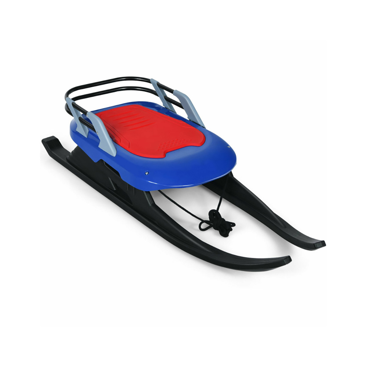 ヴァン Kids Folding Metal Snow Sled with Pull Rope @ SharperImage.com