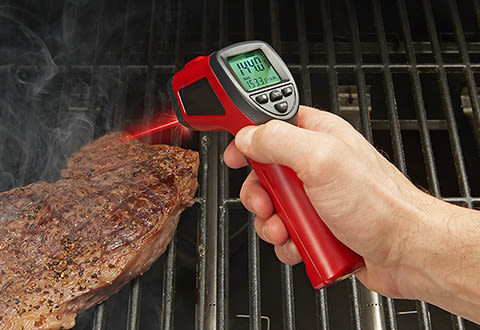 Infrared cooking thermometer