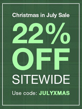 22% off sitewide