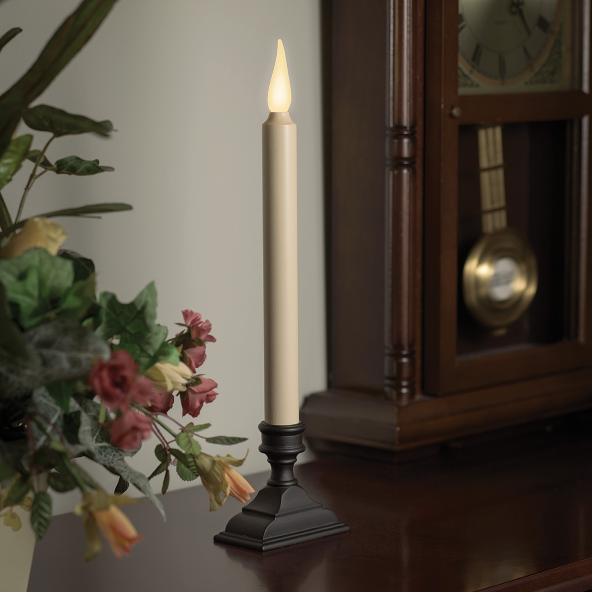 LED Flameless Taper Candles (Set of 4) @ SharperImage.com