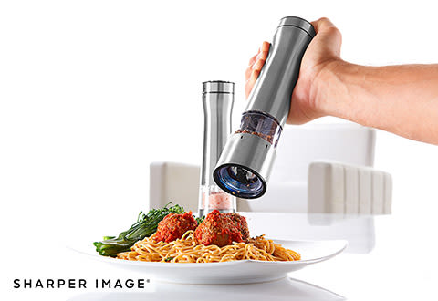 Electric Pepper Mill - Just turn it over and it will grind your pepper!