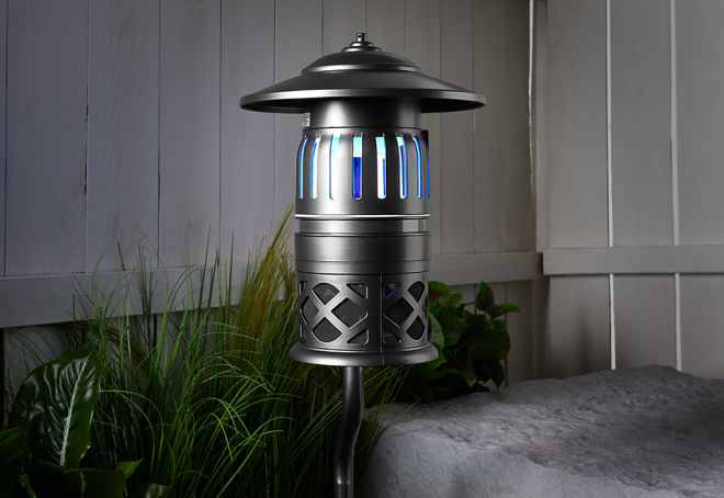 Luxe Half-Acre Flying Insect and Mosquito Trap with Stand