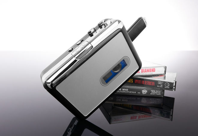 Cassette to MP3 Converter by Sharper Image
