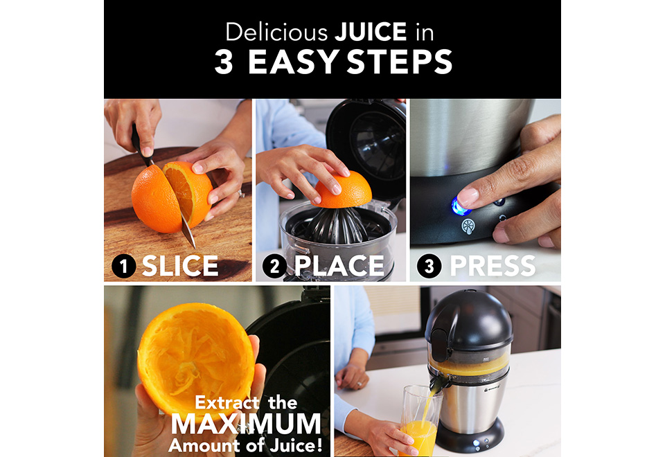 juicerページ Amazon.com: QCen Juicer Machine, 500W Centrifugal Juicer