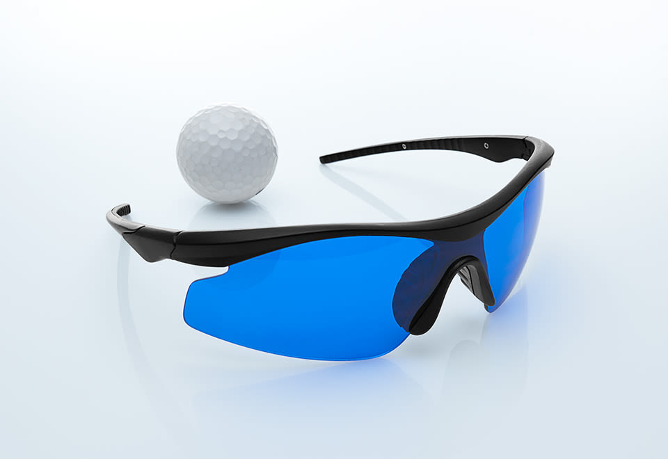 Golf Ball Finding Glasses by Sharper Image