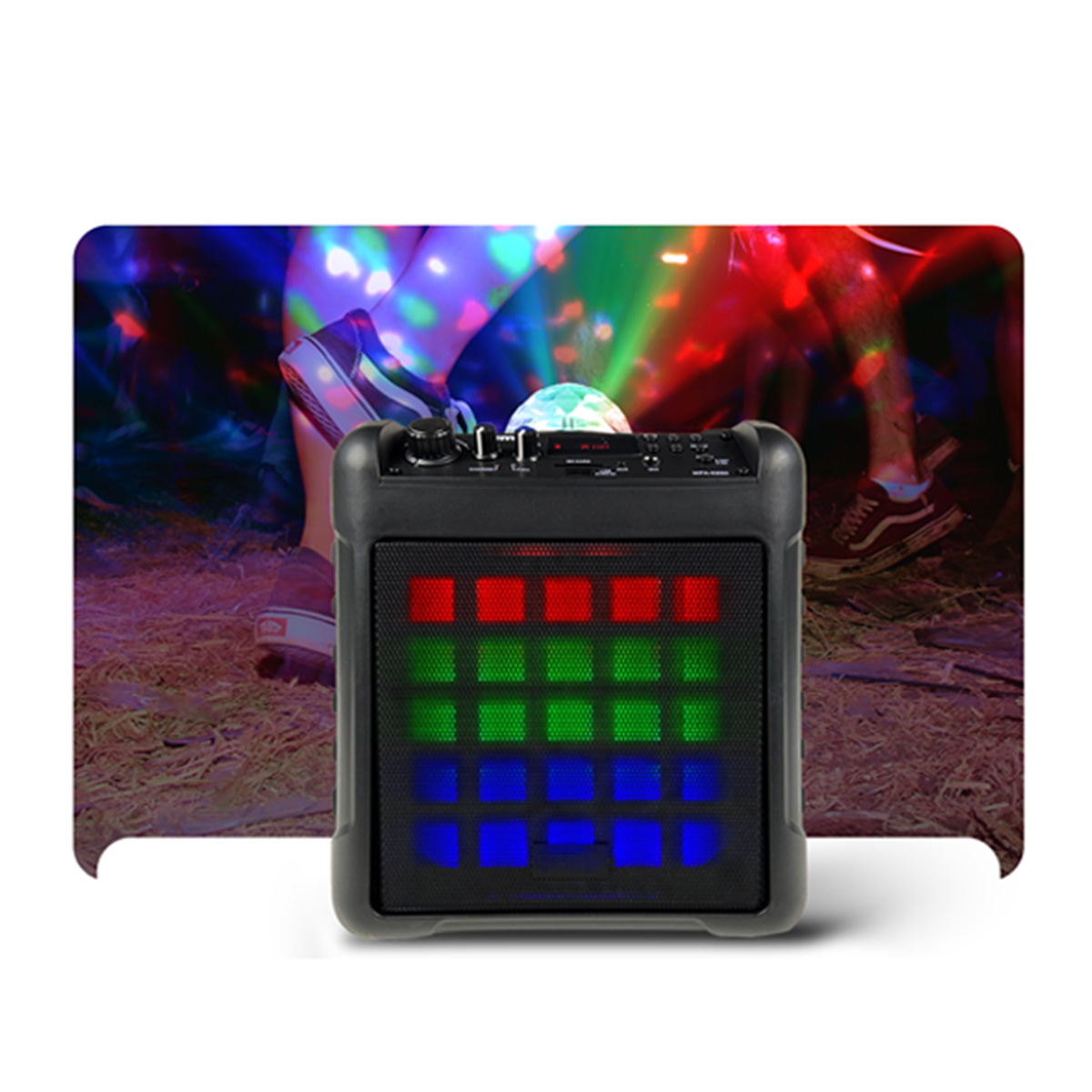 Sharper shops image party light speaker