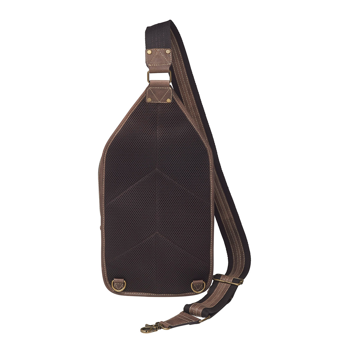 Buffalo Leather Sling Bag @ SharperImage.com