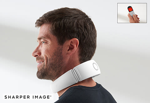 3-In-1 Heated Neck Therapy with Remote by Sharper Image