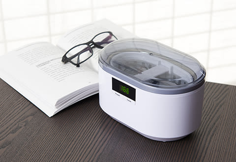 12V Portable Ultrasonic Cleaner Glasses Cleaning Machine 45kHz