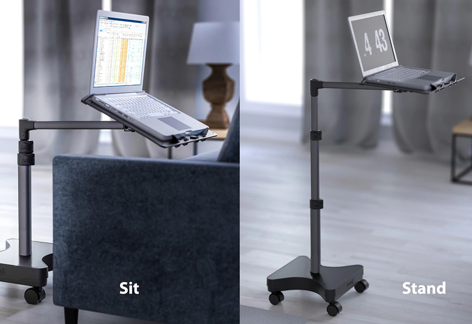 cantilever laptop table