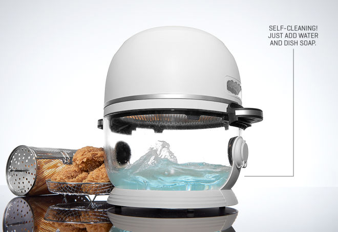 Self-Cleaning Glass Bowl Air Fryer
