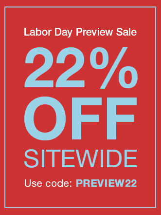 22% off sitewide