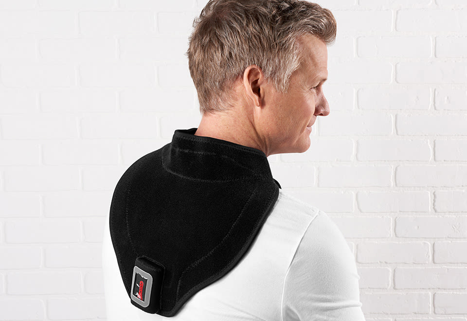 Cordless Neck Heat Therapy Wrap by Sharper Image