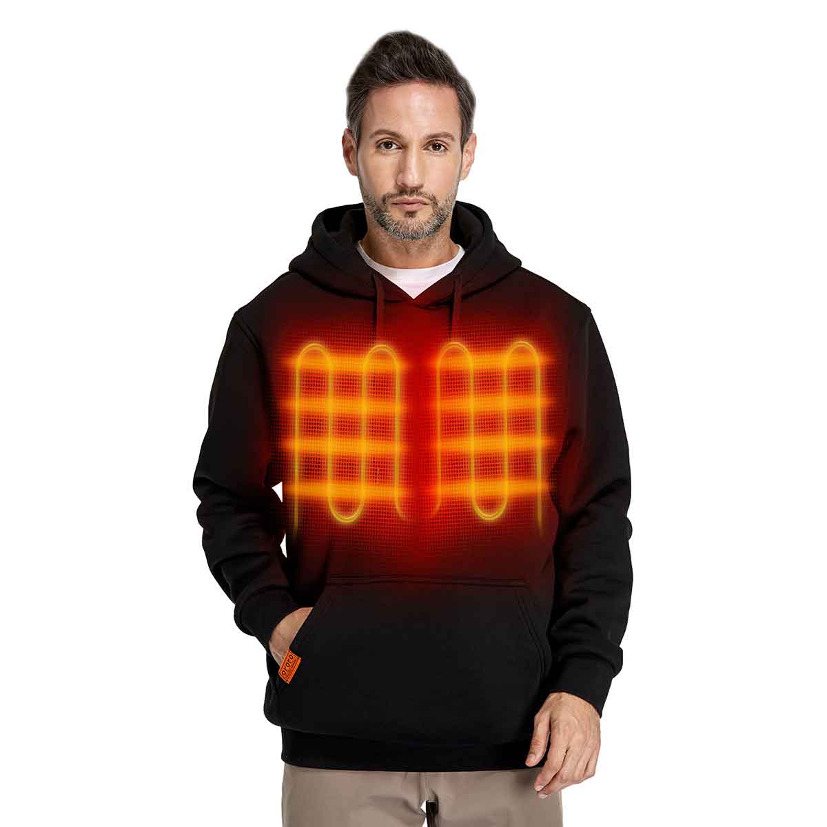 Heated Zip-Up Hoodie @ SharperImage.com