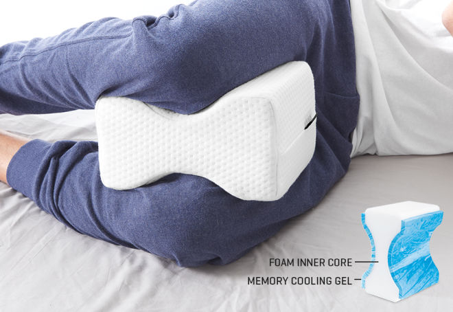 Cooling Foam Leg Pillow by Sharper Image