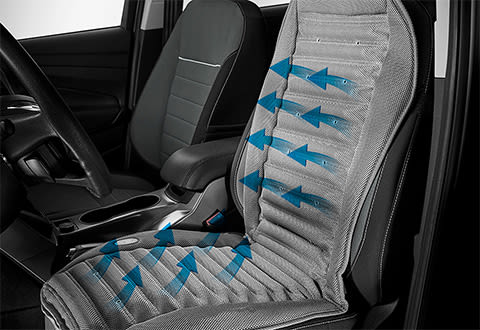 Cooling Car Seat Cushion Sharperimage Com, Cool Car Seats Covers
