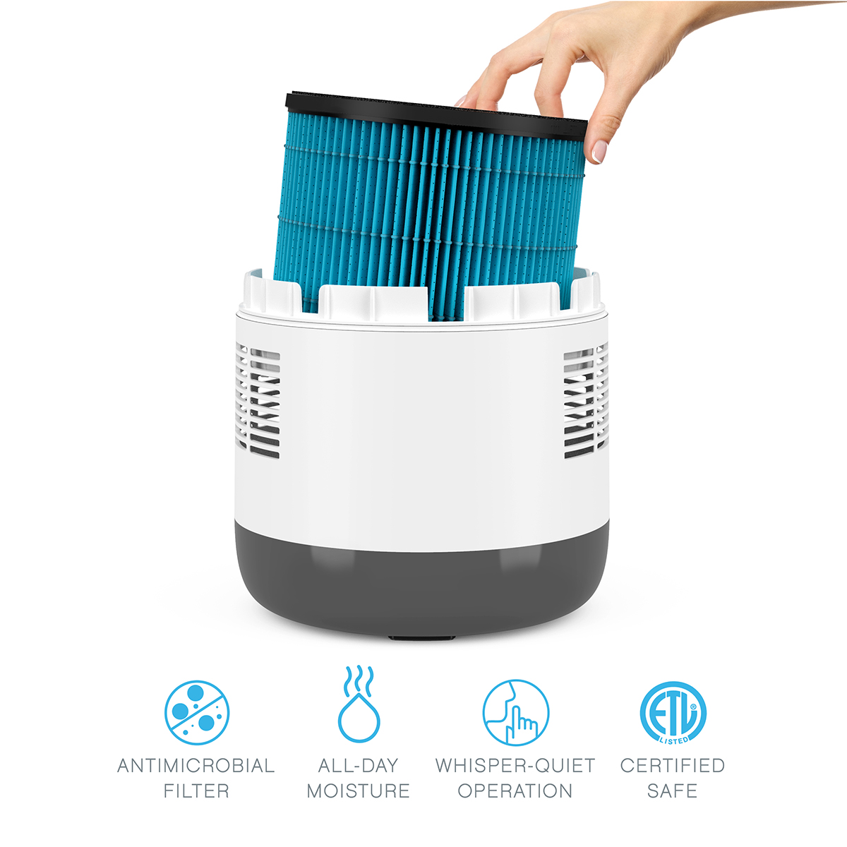 Mist-Free Humidifier @ SharperImage.com