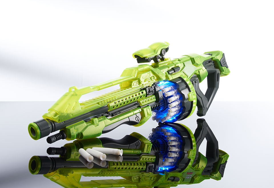 glow in the dark dart blaster