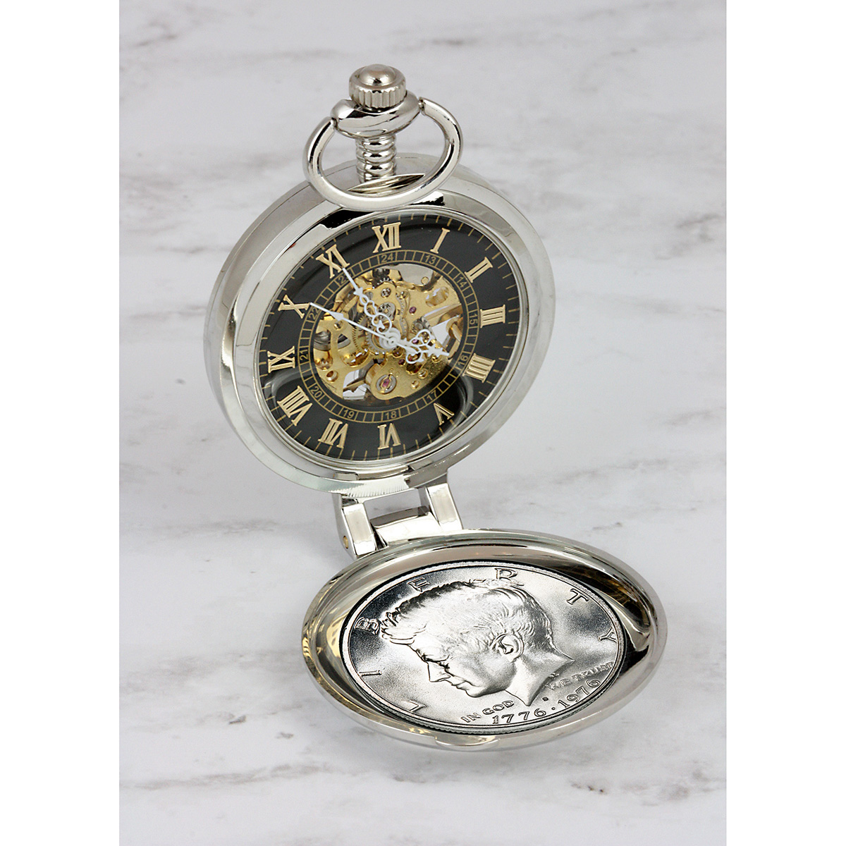 Vintage Collectible J. F. K. popular Pocket watch