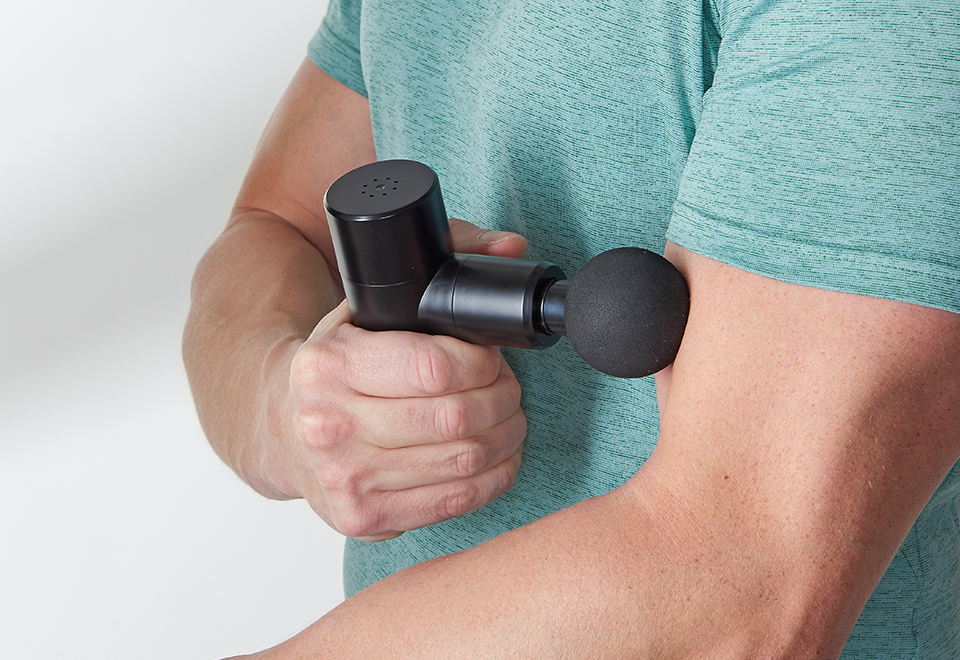 Mini Massage Gun @ SharperImage.com