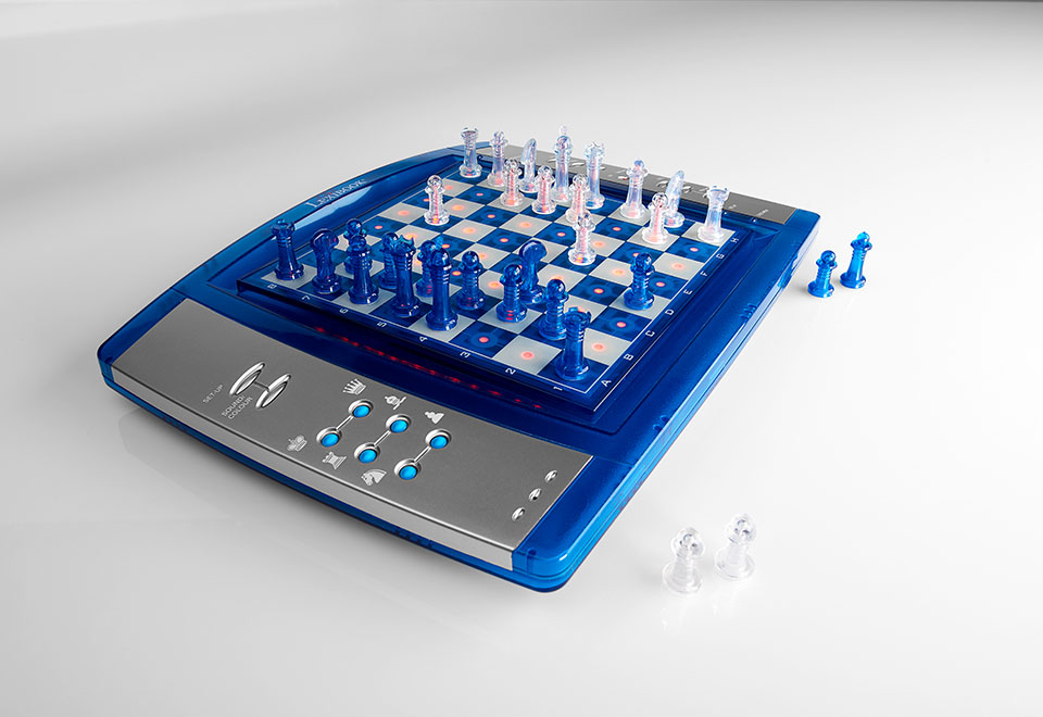 ELECTRONIC LIGHTED. sold CHESS GAME