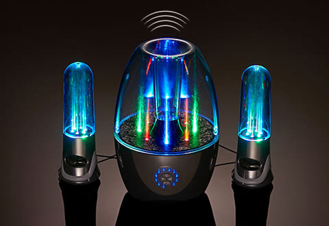 Lighted Dancing Water Speakers