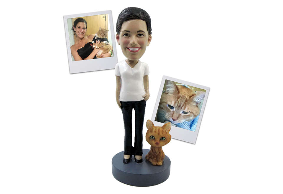 Pet Bobbleheads: Custom top and Made to Order!