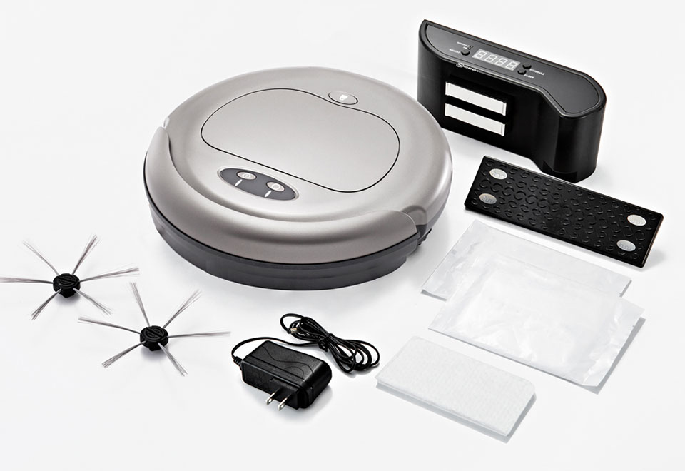 Ultra Slim Vacuum Robot @ SharperImage.com