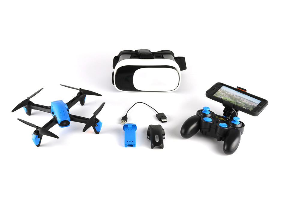 sharper image drone with vr headset