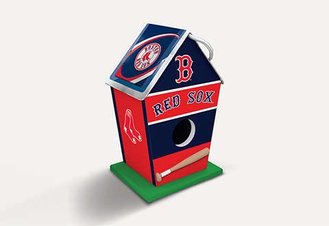 Boston Red Sox Nylon Baseball Rope Toy