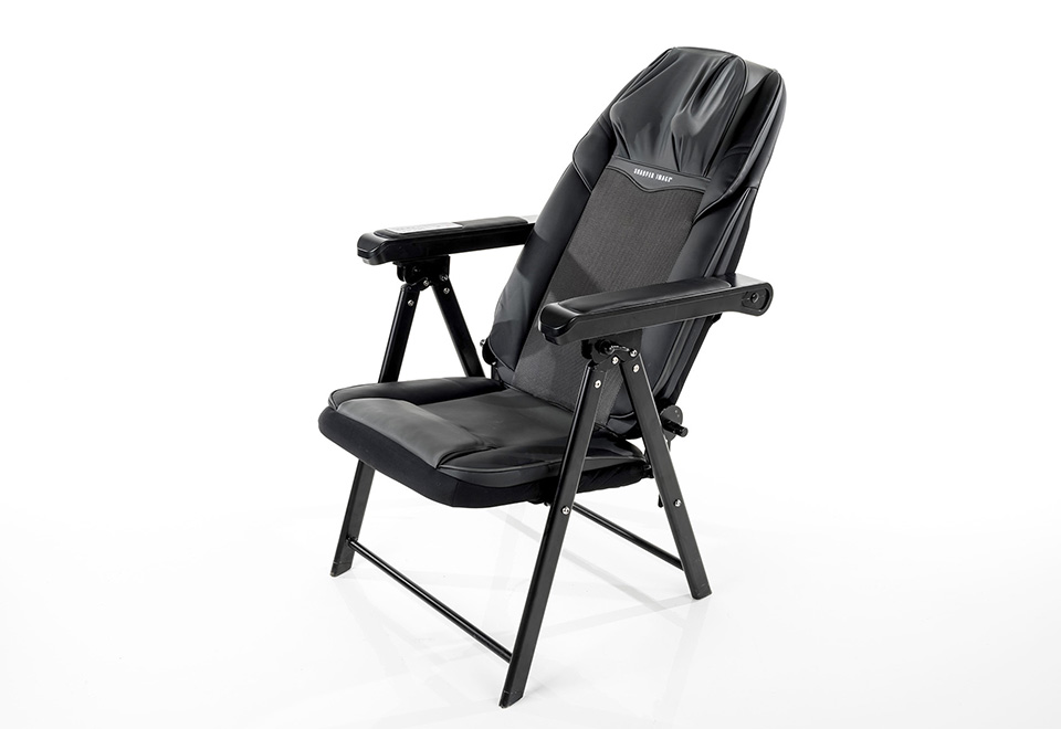 sharper image folding massage chair