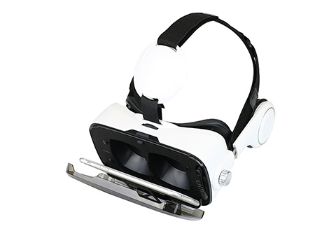 sharper image bluetooth vr headset with earphones reviews