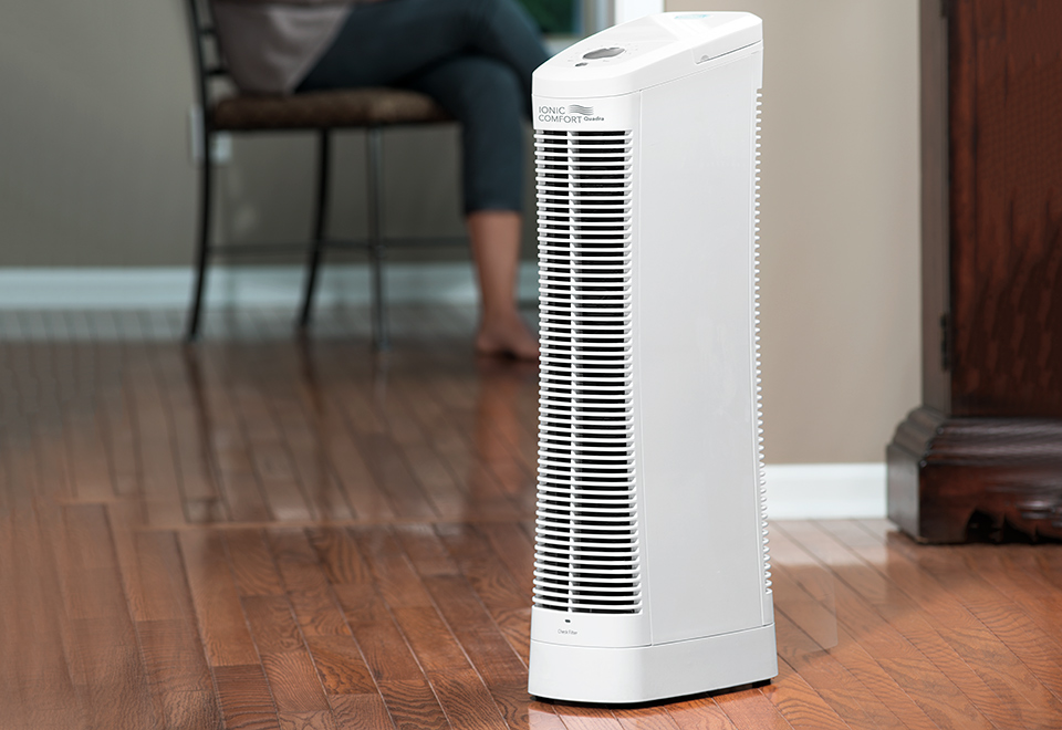 Factory Reconditioned Ionic Comfort Quadra Air Purifier SharperImage