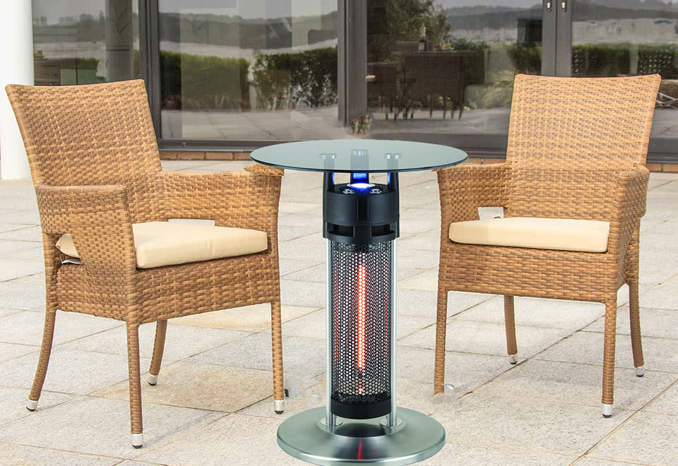 Outdoor Bistro Infrared Heated Table