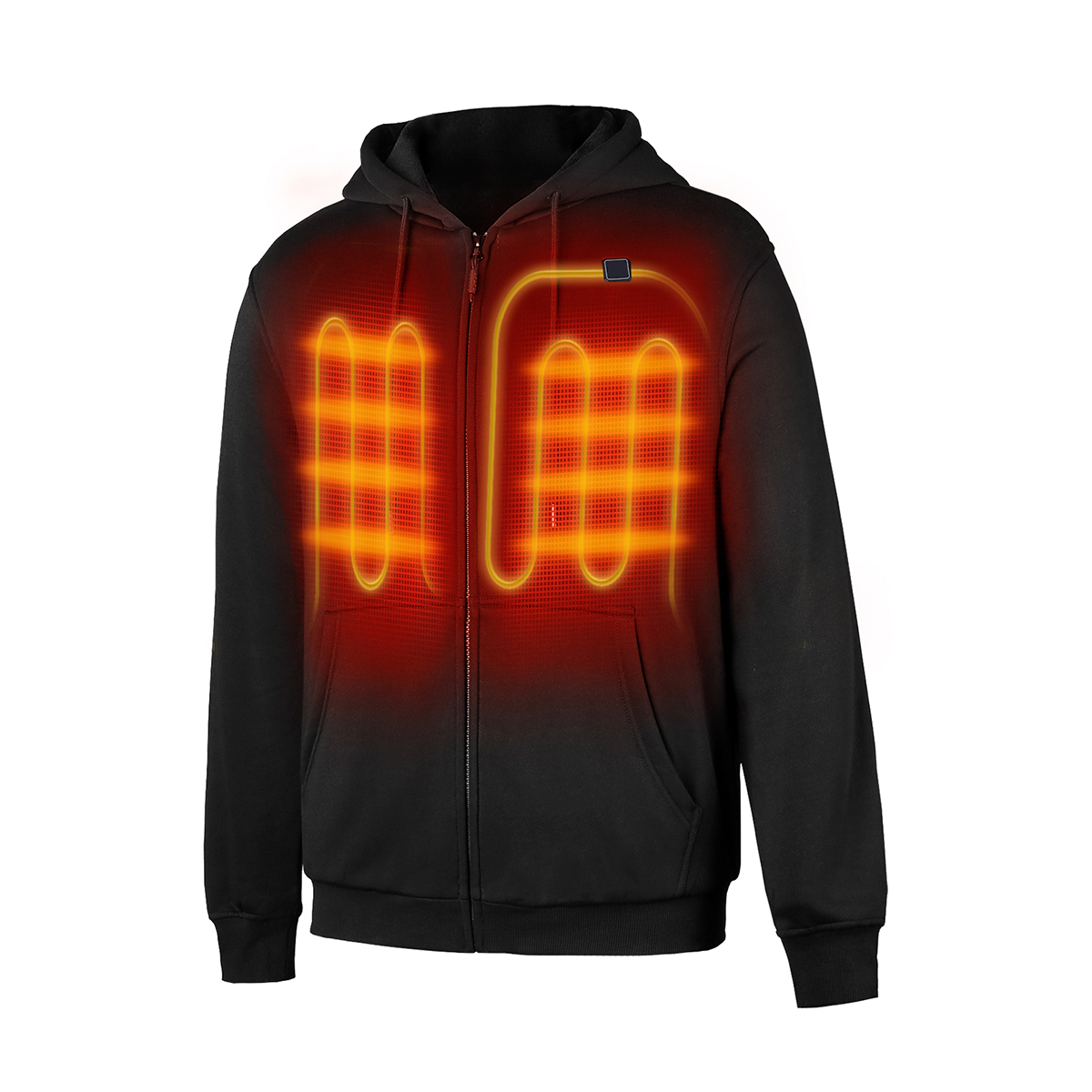Heated Zip-Up Hoodie @ SharperImage.com