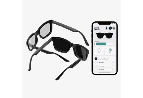 App-Enabled Tint Changing Smart Sunglasses with Audio