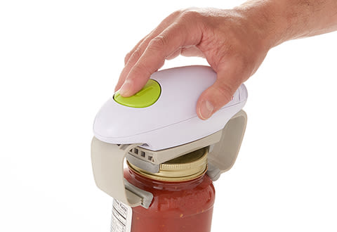 RSLBRP Electric Can Opener: One Touch No Sharp Edge 