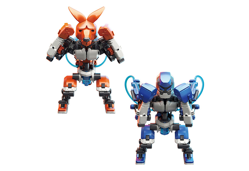 ブルホボット　BLOJOBOT　ソフビ　BLOJOMARS ATTACK Hydraulic Boxing Robots STEM Kit @ SharperImage.com
