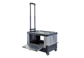 Quick Cart Extended Four Wheeled Rolling Crate