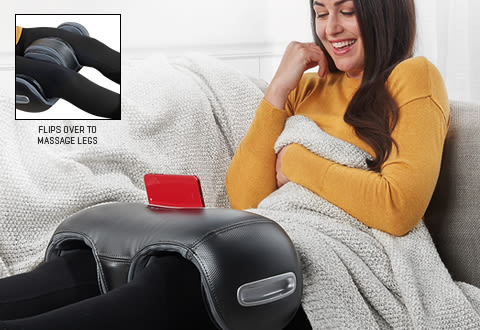 Deluxe Knee and Leg Massager with Heat @